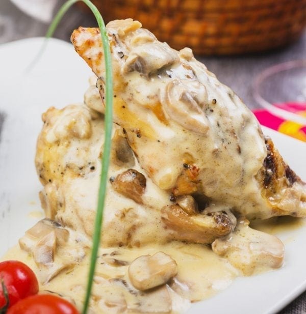 Creamy Chicken Marsala