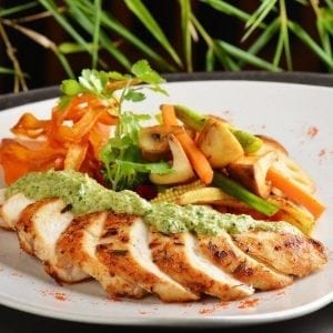 Lemon Cilantro Pesto Chicken