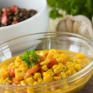 Creamy Curried Corn