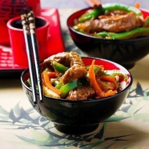 Gingerbeef Stirfry & Asian Noodles